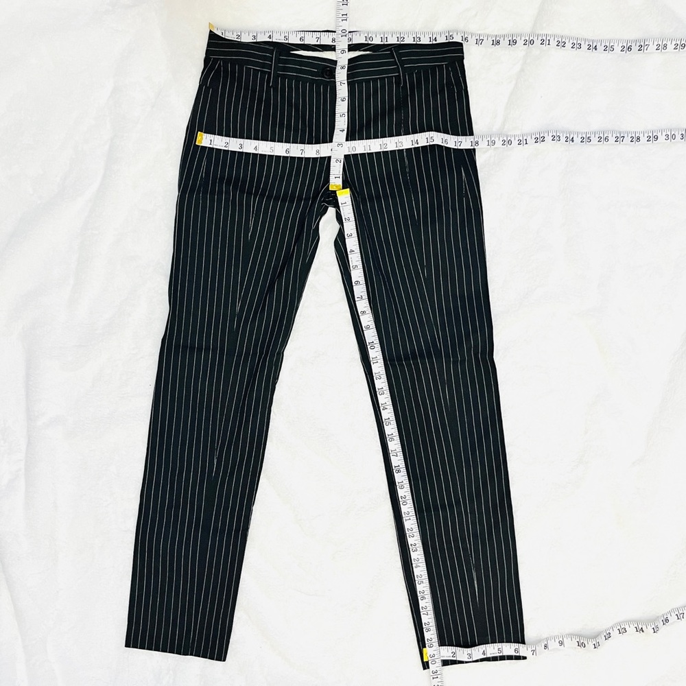 Marithé + François Girbaud black pinstripe trouser - Picture 4 of 9